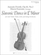 Slavonic Dance In E Minor by Dvorak Antonin - Fountain M - for Full Score