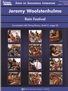 RAIN FESTIVAL by Woolstenhulme Jeremy for STRING ORC