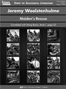 MAIDEN'S RESCUE - SCORE by Woolstenhulme Jeremy for STRING ORC