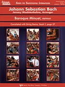 BAROQUE MINUET - SCORE by Woolstenhulme Jeremy for STRING ORC