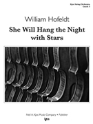 She Will Hang The Night With Stars by Holfeldt William for Full Score