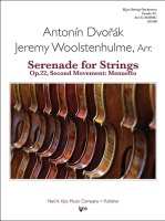 Serenade for Strings Op. 22 Menuetto by Dvorak Antonin - Woolstenhulme Jeremy - for String Orchestra