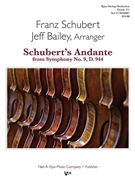 Schubert's Andante by Schubert Franz - Bailey Jeff - for String Orchestra