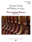 Norwegian Dance Op. 35 No. 2 by Grieg Edvard - Bailey Jeff - for String Orchestra