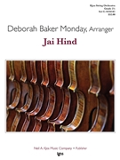 Jai Hind by Monday Deborah Baker - Monday Deborah Baker - for String Orchestra