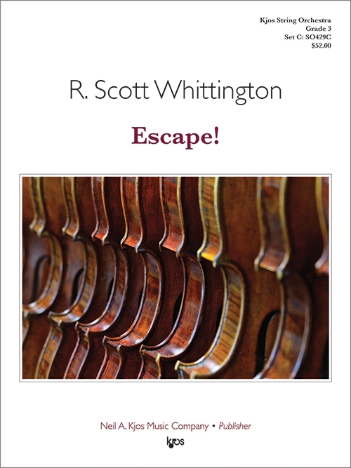 Escape by Whittington Scott for String Orchestra
