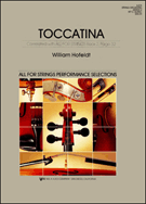 Toccatina by Hofeldt William for String Orchestra