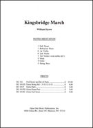 Kingsbridge March by Dyson William for Full Score