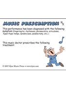 Post-it Notes Music Prescription for Accessory