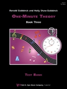 One-Minute Theory Book 3 by Slabbinck Ronald/ho for TeachersBook (Test Bank)