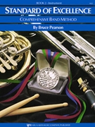 Standard Of Excellence Book 2 by Pearson B for Euphonium Bass Clef (Book Only)