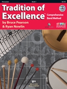 Tradition Of Excellence Bk 1 by Pearson and Nowlin - Nowlin Ryan - for Percussion