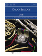 West by Elledge Chuck for Concert Band