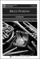Canticle by Pearson Bruce for Full Score