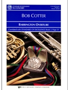 Barrington Overture by Cotter Bob for Concert Band