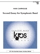 SECOND ESSAY FOR SYMPHONIC BAND - SCORE by Camphouse Mark for Concert Band