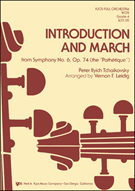 Introduction & March by Tchaikovsky Pyotr Ilyich - Leidig Vernon F - for Full Orchestra