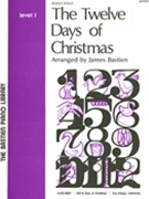 12 Days Of Christmas by - Bastien - for Piano Solo