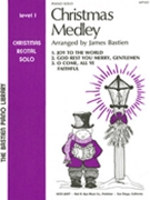 Christmas Medley Level 1 by Bastien for Piano Solo