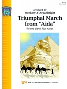 Triumphal March From Aida by Verdi - Weekley and Arganbrigh - for 1 Piano 4 Hands