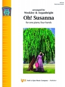 Oh! Susanna by Foster - Weekley and Arganbrigh - for 1 Piano 4 Hands