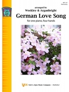 German Love Song by Arganbright Nancy - Weekley and Arganbrigh - for 1 Piano 4 Hands