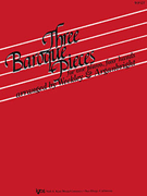 Three Baroque Pieces by Weekley Dallas - Weekley and Arganbrigh - for 1 Piano 4 Hands