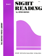 Sight Reading Level 1 by Bastien for Piano Method