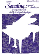 Sonatina Opus 156 #2 by Czerny Carl - Weekley and Arganbrigh - for 1 Piano 4 Hands