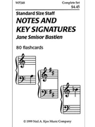 Flash Cards Notes & Key Signatures by Bastien for Flash Cards