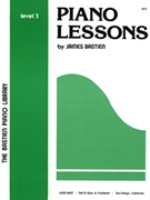 Piano Lessons Level 3 by Bastien for Piano Method