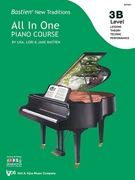 New Traditions All in One Piano Course Level 3B by Bastien Lisa and Lori for Piano (New Traditions)