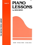 Piano Lessons Level 4 by Bastien for Piano Method