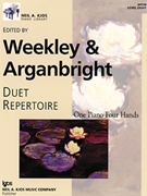 Duet Repertoire Level 8 by Weekley Dallas - Weekley and Arganbrigh - for 1 Piano 4 Hands