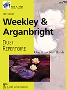 Duet Repertoire Level 9 by Weekley Dallas - Weekley and Arganbrigh - for 1 Piano 4 Hands