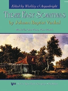 Three Easy Sonatinas by Vanhal Johann Baptist - Weekley and Arganbrigh - for 1 Piano 4 Hands