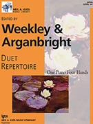 Duet Repertoire Level 6 by Weekley Dallas - Weekley and Arganbrigh - for 1 Piano 4 Hands
