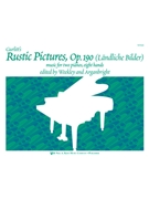 Rustic Pictures Opus 190 by Gurlitt Cornelius - Weekley and Arganbrigh - for 2 Piano 8 Hands