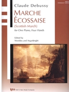Marche Ecossaise by Debussy Claude - Weekley and Arganbrigh - for 1 Piano 4 Hands