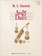 Air & Dance by Daniels M L for String Orchestra