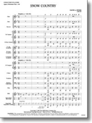 Snow Country by Myers D - Myers David - for Concert Band