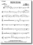 Proudly We Hail by Smith John Stafford - Balmages Brian - for Concert Band