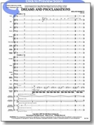 Dreams & Proclamations by Barrett R for Concert Band