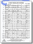 West Highland Fanfare by Weller Travis J for Concert Band