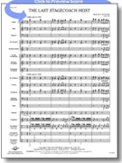 Last Stagecoach Heist by Weller Travis J for Concert Band