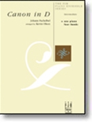 Canon In D by Pachelbel - Olson - for 1 Piano 4 Hands