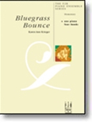 Bluegrass Bounce by Krieger Karen Ann - Karen Ann Krieger - for 1 Piano 4 Hands