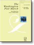 Washington Post March by Sousa John Philip - Bober Melody - for 1 Piano 4 Hands