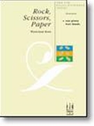 Rock Scissors Paper by Rossi Wynn-Anne - Rossi Wynn-Anne - for 1 Piano 4 Hands