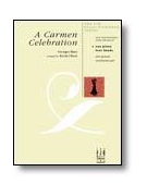Carmen Celebration by Bizet Georges - Olson Kevin - for 1 Piano 4 Hands